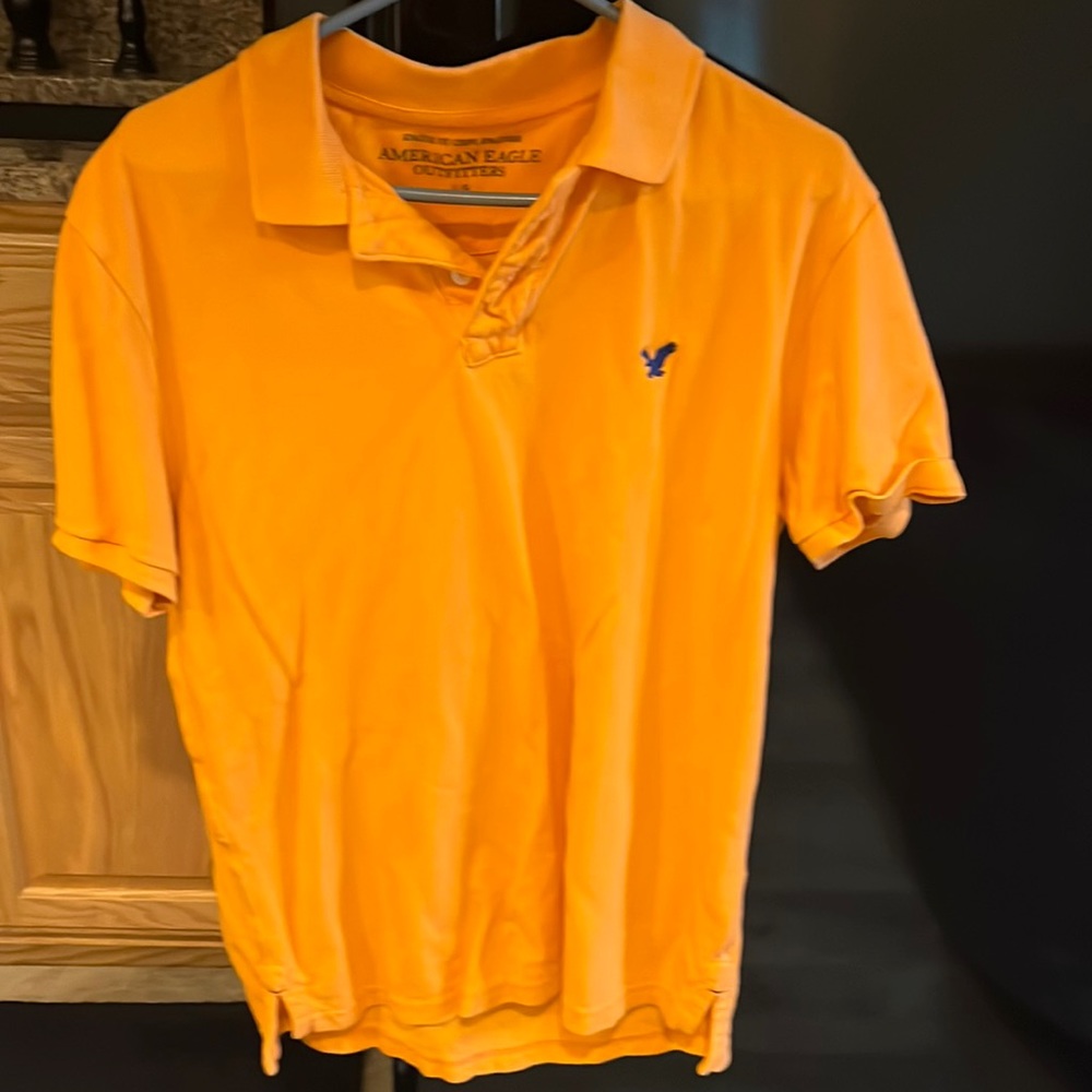 American Eagle Short Sleeve Polo Shirt